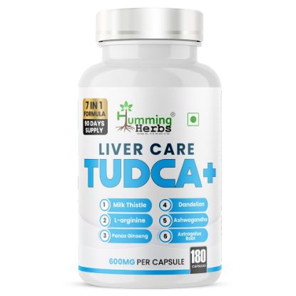 Picture of TUDCA+ Liver Care Supplement with Milk Thistle & Ashwagandha - 180 Capsules (90 Days Supply)